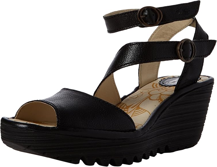 fly london wedge sandals amazon