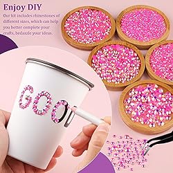 Resin Jelly Rhinestones for Crafting with B7000