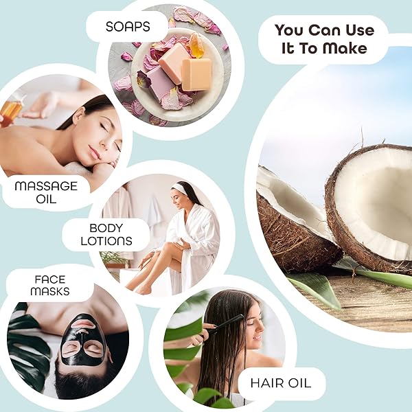 FRACTIONATED COCONUT OIL FOR SKIN MOISTURIZER WITH PUMP MASSAGE OILS BEST CARRIER FOR ESSENTIAL OILS MIXING BODY OUL FOR DRY SKIN MOISTURIZER NATURAL OI FOR FACE HAIR BODY 16OZ