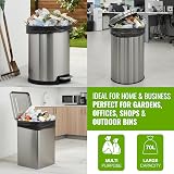 EcoBag 50 Pack Heavy Duty Refuse Sacks 33 µm 70L Recyclable Bin Bags view 8
