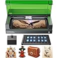 xTool S1 20W Laser Engraver and Cutter Machine with Air Assist & Honeycomb, 23.93" x 15.16" Bed Size, Beginner-Friendly, Laser Engravering Machine for Wood and Metal, Acrylic, etc. - Basic Bundle
