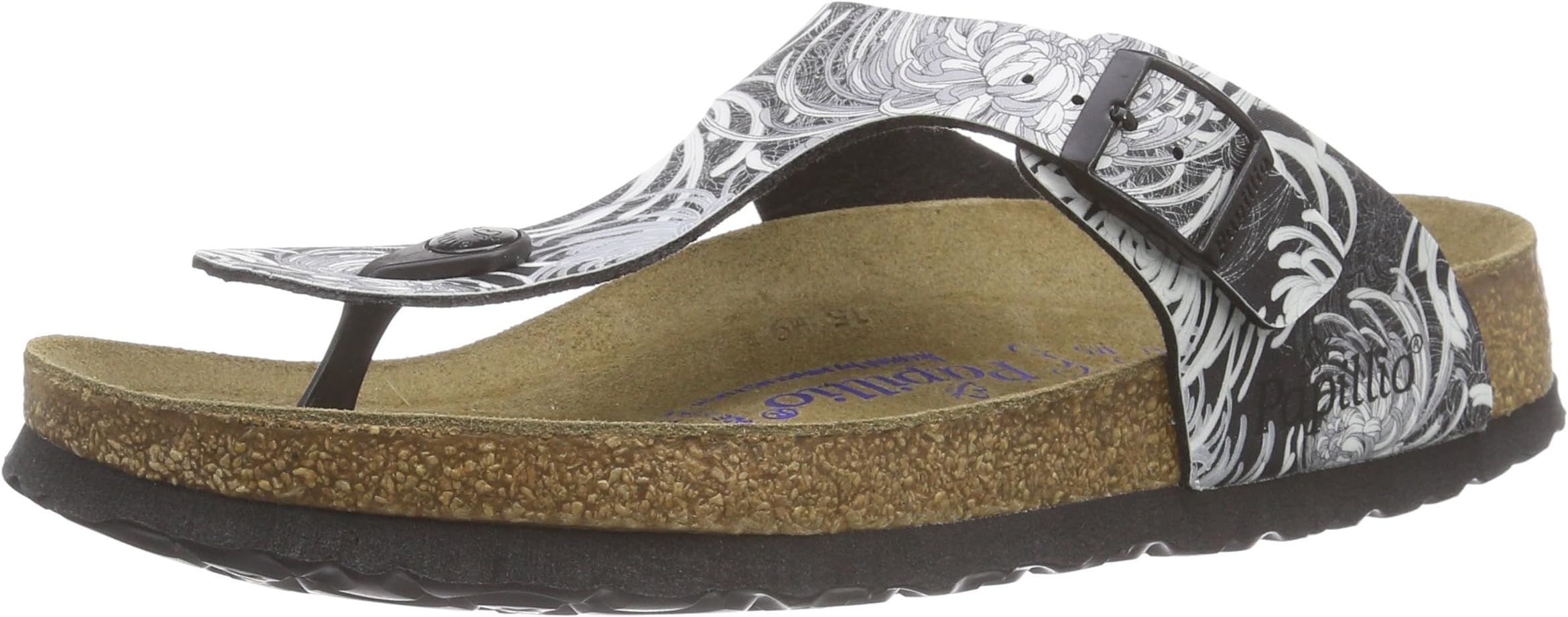 Papillio by Birkenstock Gizeh Bf, Women's Heels Sandals, Black (Chrysanthemum Black Soft), 2 UK (35 EU)