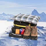 REDCAMP Small Camping Pillow Lightweight 320g Flannel Travel Pillow view 5