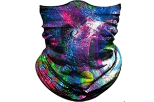 Obacle Seamless Bandana Rave Face Mask Women Men for Dust Wind Sun Protection