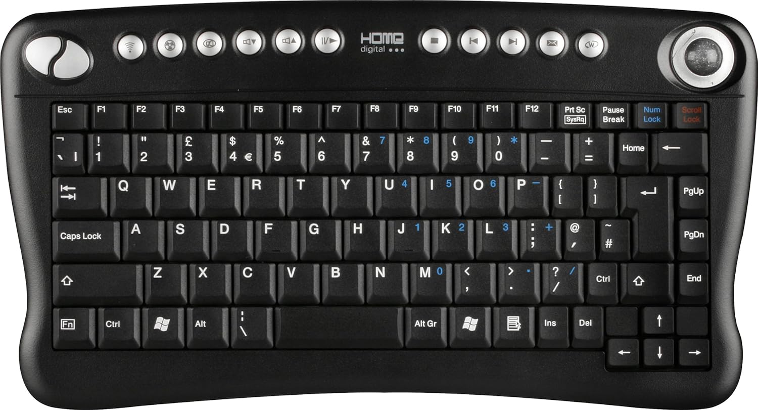 Sharkoon Home Digital Keyboard RF Tastatur schnurlos 88 Amazon.de