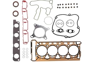 BENERAY Head Gasket Set MLS Cylinder Engine Replacement kit HS26455PT for Audi A3, A4, A5, A6 TT Quattro Q5, for Volkswagen Beetle CC Eos GTI Jetta Passat Tiguan, 2008-2015 2.0L L4 DOHC Turbo