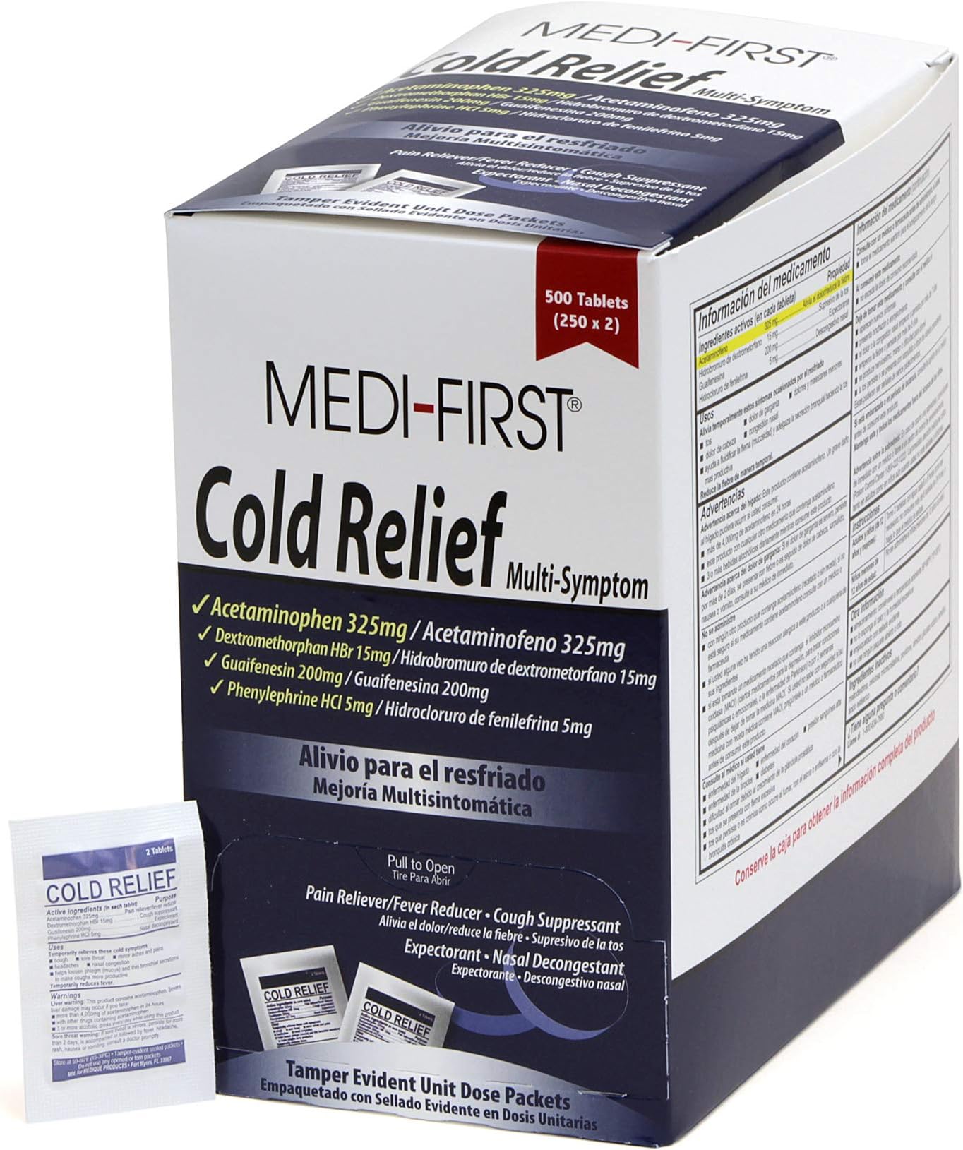 Medique Products 82213 Cold Relief Tablets