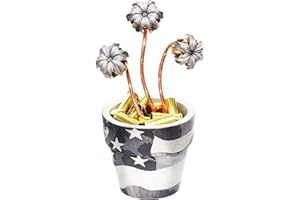 BULLET BOUQUETS Stars and Stripes Billet Bullet Bouquet with 3 Standard Blooms