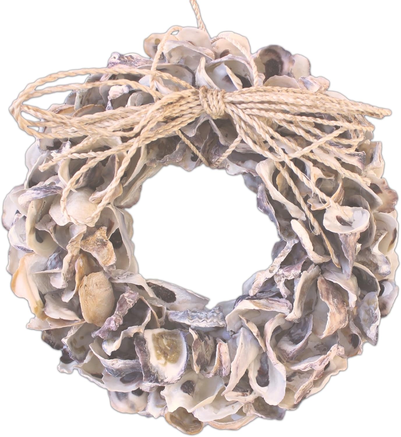 Mud Pie Sea Holiday Oyster Shell Nautical Wreath Amazon.co.uk Kitchen