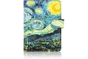 ACdream Passport Holder Cover, Protective Premium Leather RFID Blocking Wallet Travel Case for Passport/Credit Card/Air Ticket,