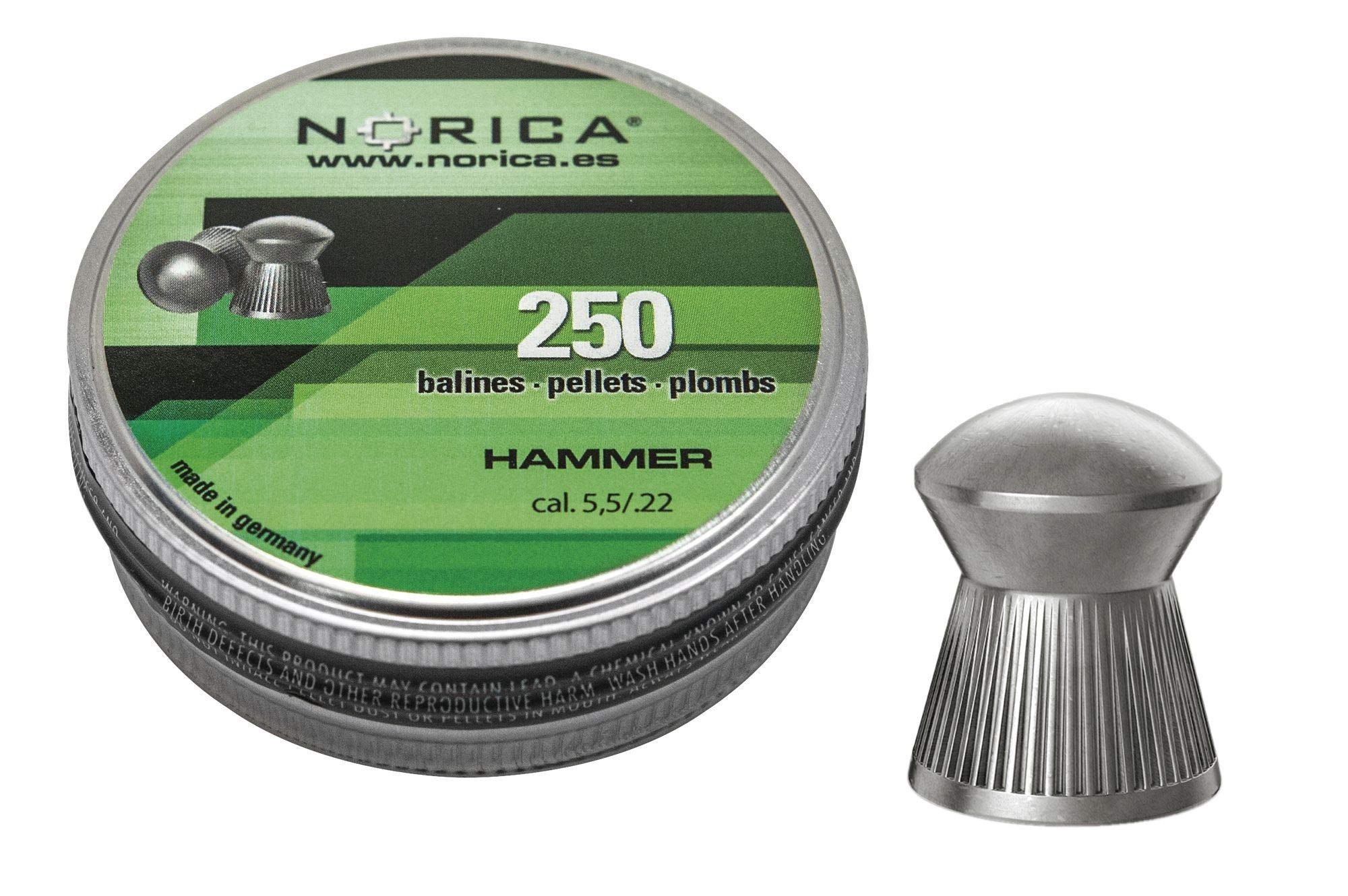 NORICA Hammer Air Gun Pellets .22 Qty 250 L392