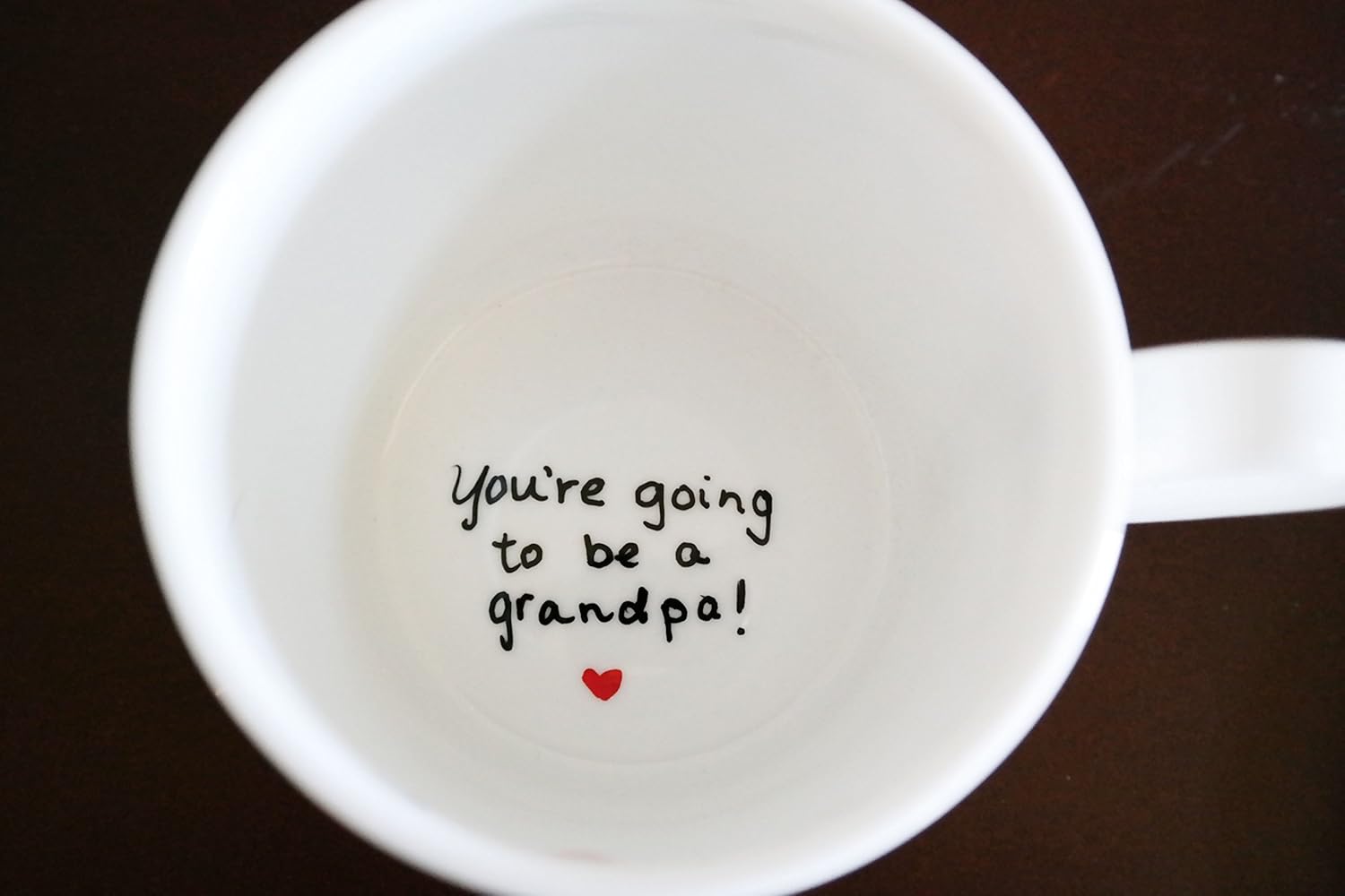 pregnancy announcement mugs