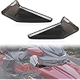 SAUTVS Adjustable Side Air Deflectors for Can Am Spyder RT 20-25, Side Windshields Wind Deflectors Wings Windscreens for Can-Am Spyder RT 2020-2025 Accessories (2PCS, Replace #219401040)