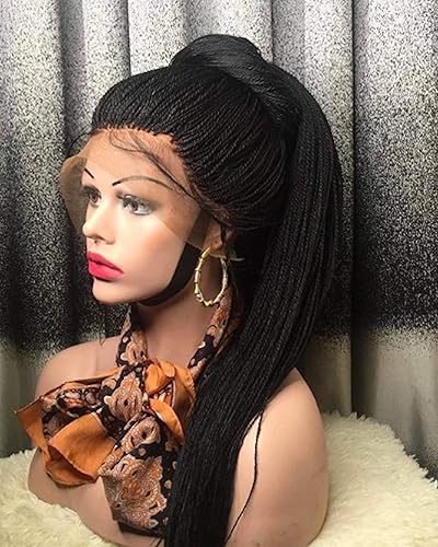 Amazon Com Custom Made Micro Million Braids Full Frontal Lace