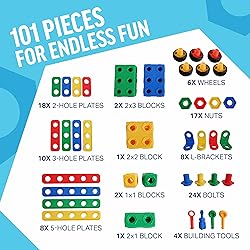 Brickyard Building Blocks STEM Toys - Educational