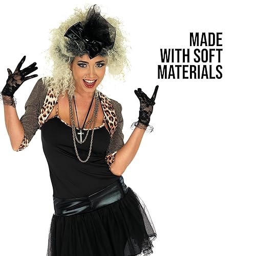 fun shack 80s Pop Star Costumes for Women, Vintage Pop Star Outfit