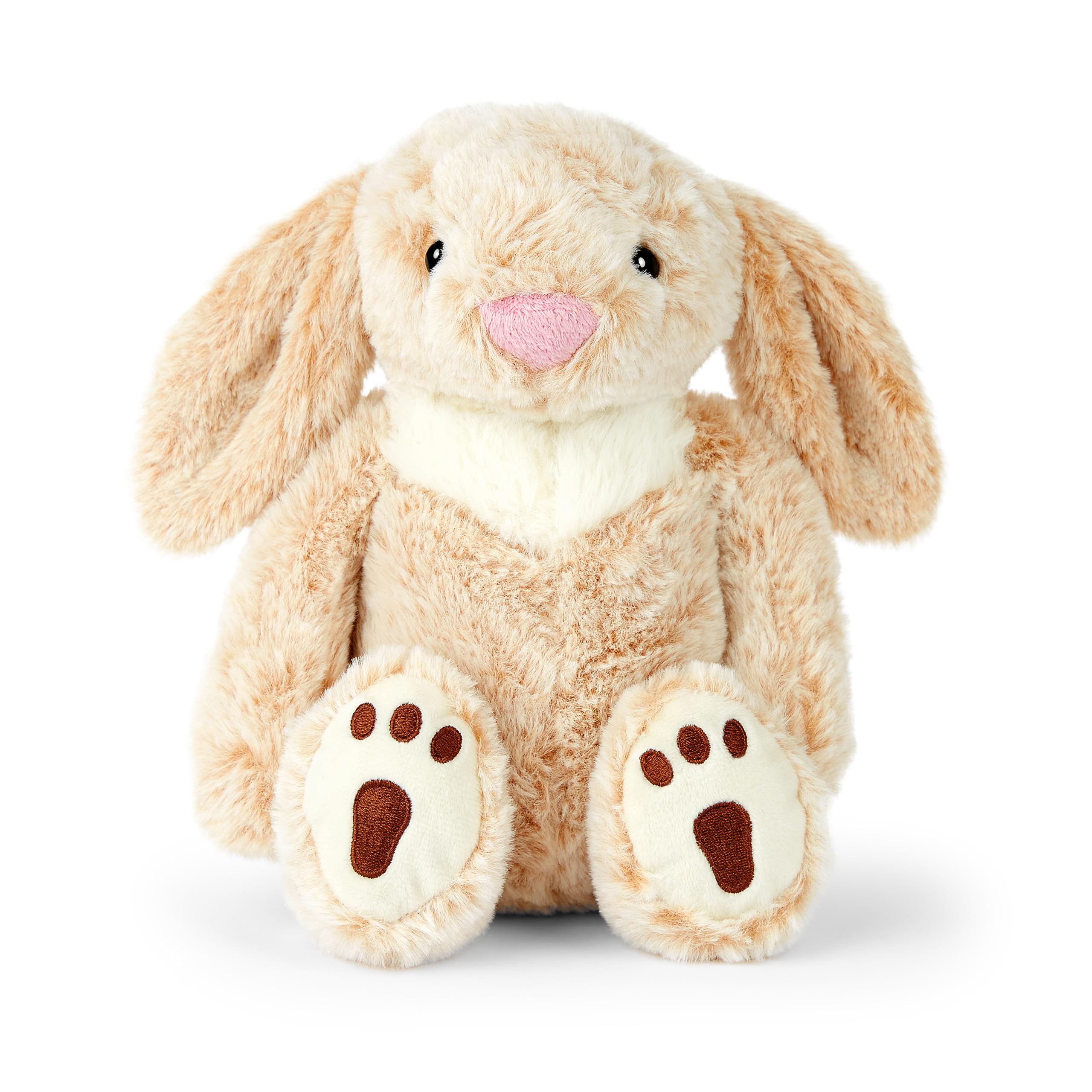 Mousehouse Gifts - Soft Pink Bunny Teddy Bear, Medium Rabbit Cuddly Toy for Children, Boys & Girls