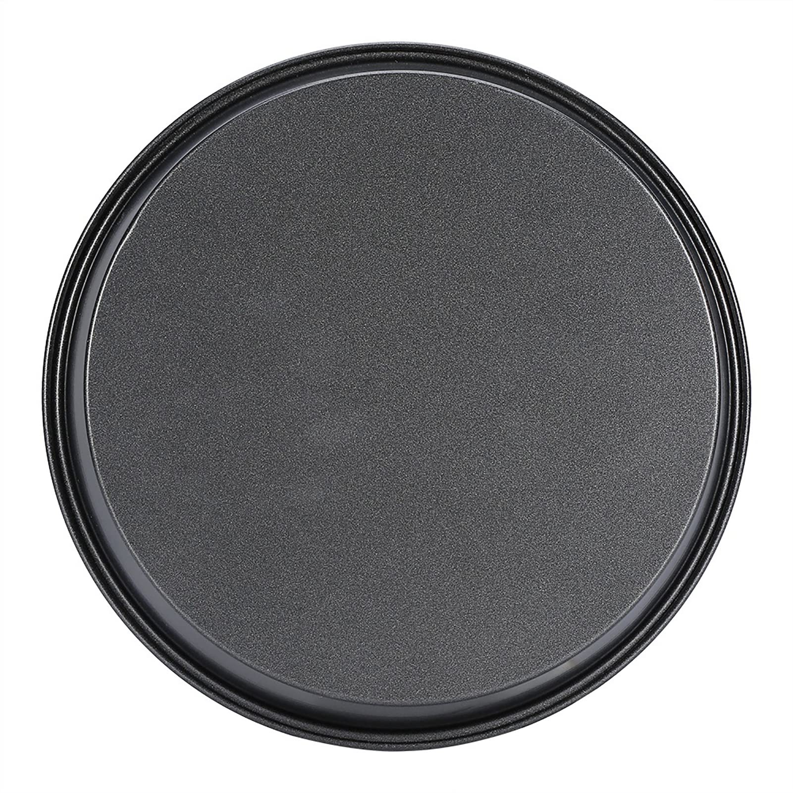 MUNEFE 9 Inch Pizza Dish, Carbon Steel Nonstick Round Pizza Pan, Carbon Steel Baking Oven Pizza Tray for Home Restaurant Kitchen