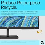 HP 24 Inch FHD Monitor VA 75Hz FreeSync 1x HDMI 1x VGA Tilt Black V24v G5 view 3