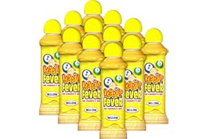 LANCASTER BINGO COMPANY Dabbin' Fever Bingo Daubers One Dozen 3 Ounce Ink Dabbers (Yellow)