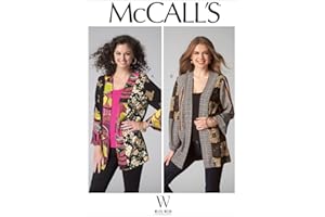 McCall's Patterns M7132 Misses' Jackets, Size Y (XSM-SML-MED)