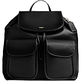COACH Womens Crosby Backpack Black One Size