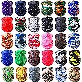 10/20/30/50/100/150 Pack Face Mask Neck Gaiters Scarf Reusable Protection Fashion Unisex Washable Reusable