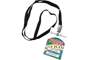 CHEAPYARDSIGNS Lois Lane Daily Planet Press Pass Novelty ID Badge Prop Costume-2