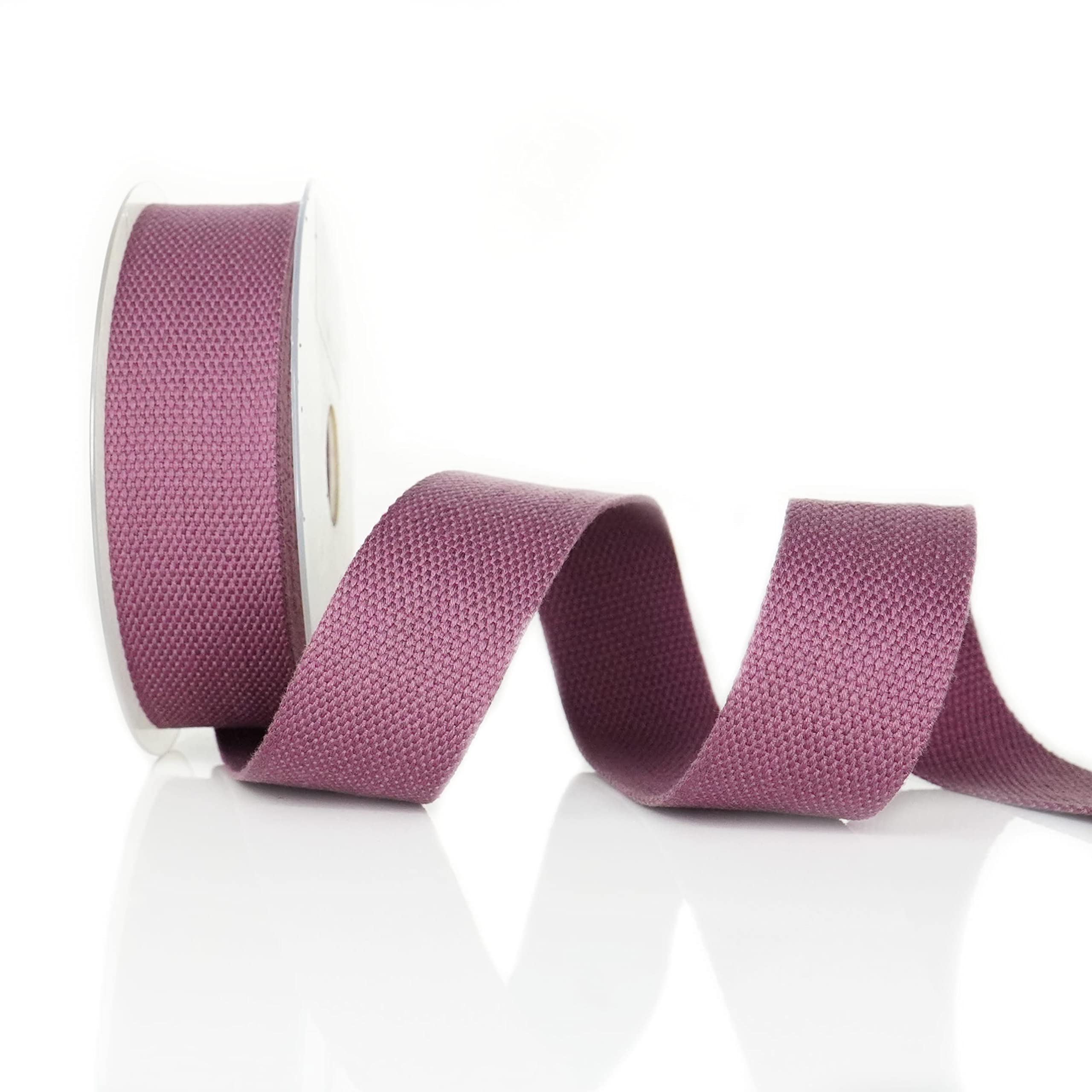 Trimz Cotton Webbing – Mauve – 30mm x 5m