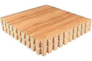 EVA Foam Floor Tiles 12-Pack - 48SQFT Puzzle Mats for Floor - Interlocking Foam Tiles for Family Room or Gym Flooring by Stal