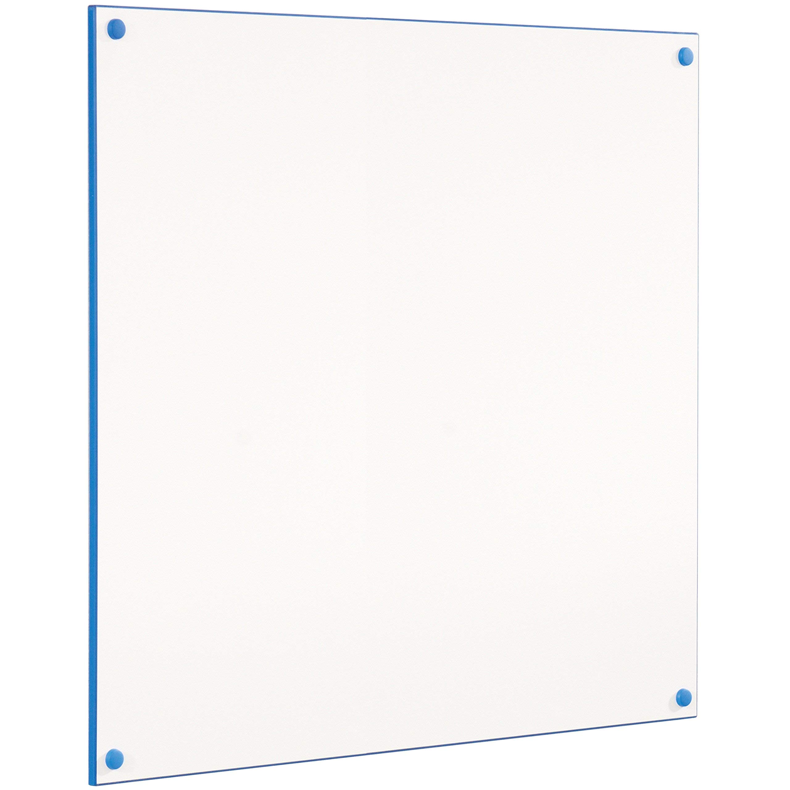 METROPLAN 600 x 900 mm Drywipe Board - Blue