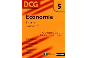 Economie - épreuve 5 - DCG corrigés Format : ePub 2 DCG (French Edition)