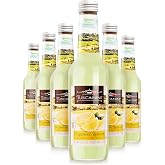 Tuscanini Organic Cold Pressed Sparkling Lemon Soda (6 Pack) Contains 16% Real Juice! No Food Coloring or Artificial Flavors, Product of Italy