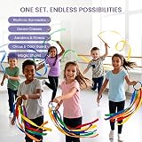 GSi Ribbon Wands & Rings for Kids 12pc Set 1m Ribbons 6 Pack Each view 6