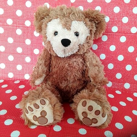 Amazon Dlr プライスタグ 付き ビーズ 入り ディズニーベア ダッフィー ブラウン 長毛 白タグ Wdw チャイナ おもちゃ おもちゃ