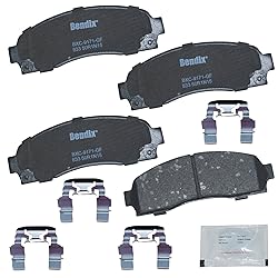 Bendix Priority1 CFC833 Ceramic Front Brake Pads
