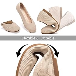 Frank Mully Womens Square Toe Flat Shoes