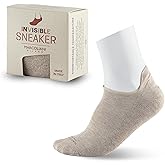 Marcoliani Milano Mens Dress Socks - Invisible Sneaker Microcushion Pima Cotton Polka dot