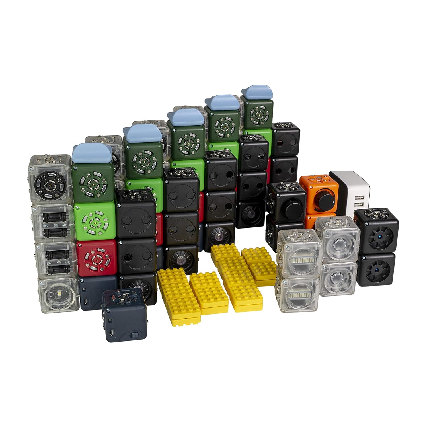 Modular Robotics Cubelets Robot Blocks - Code & Construct Educator Pack - STEM Education & Coding Robot, Free Lesson Plans, Ages 4+
