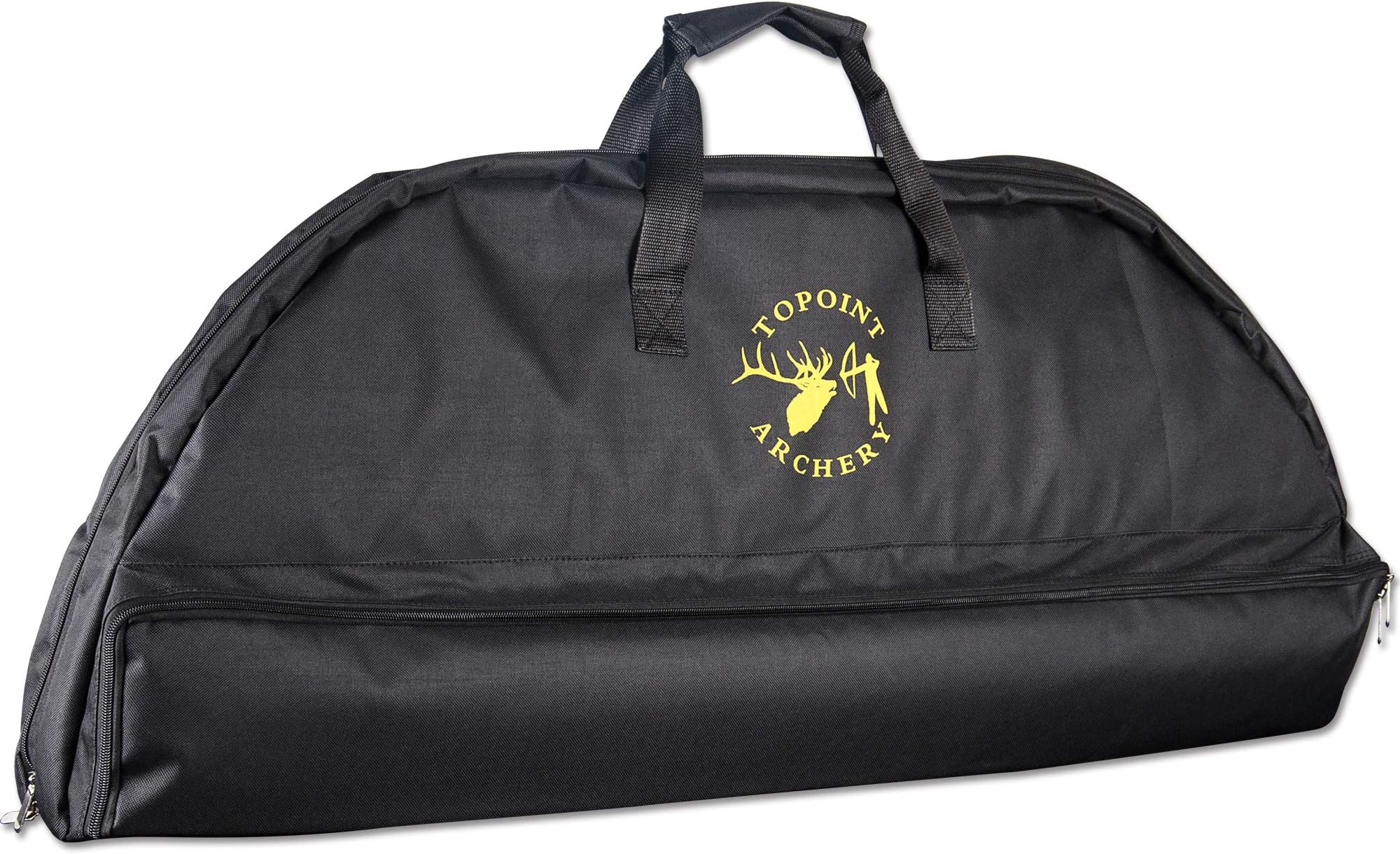 Archery Compound Bow Case Soft Bow Case Hunting Compound Bow Bag Padded Layer Foam Bow Holder Arrow Tube Protect Bow and Arrow Hunter Bow Archery Case (Bow Case Only) Size:90x40CM