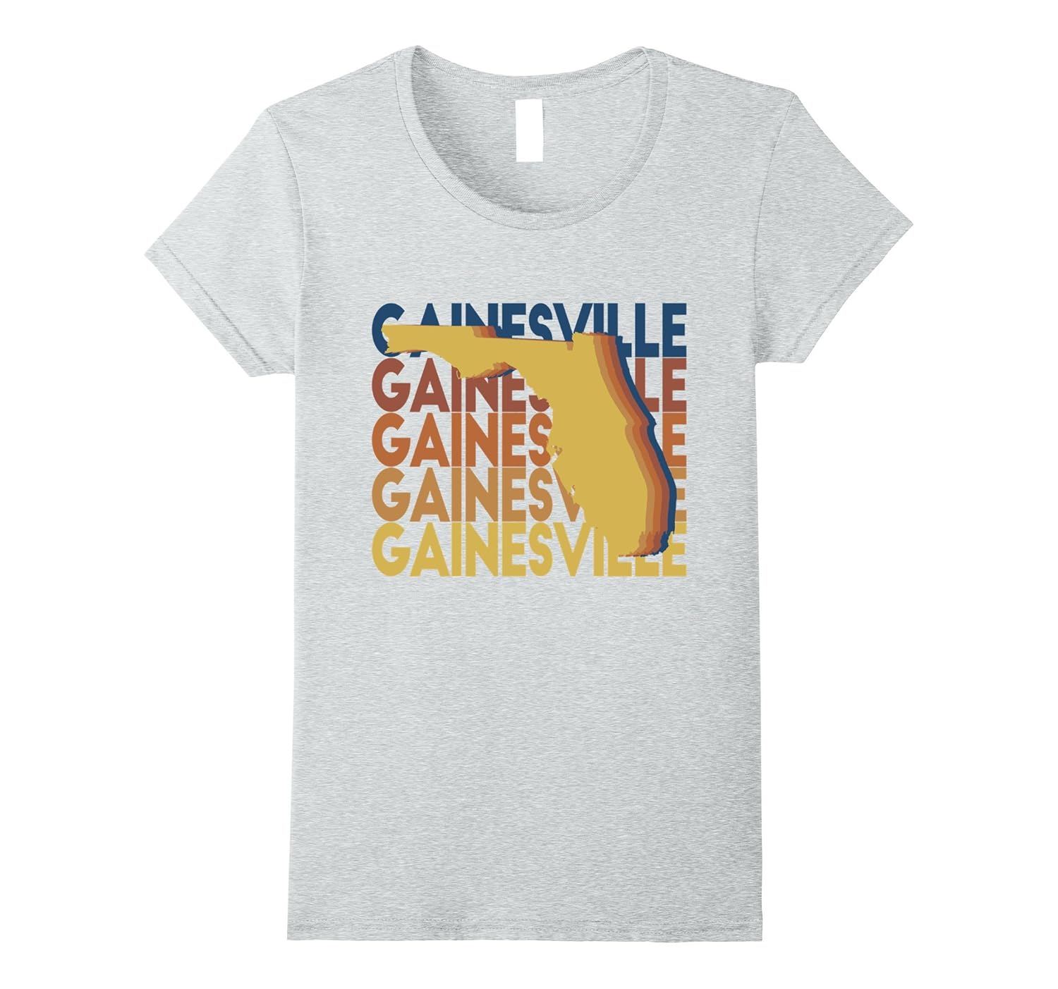 Gainesville Florida T Shirt Vintage Design
