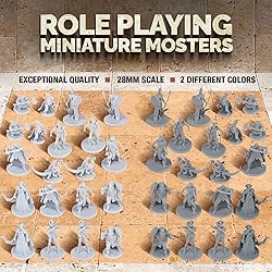Path Gaming 40 Fantasy Tabletop Miniatures for