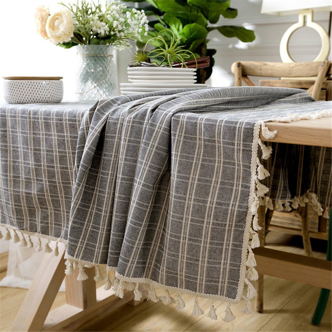 Best round dining table cloth 43′