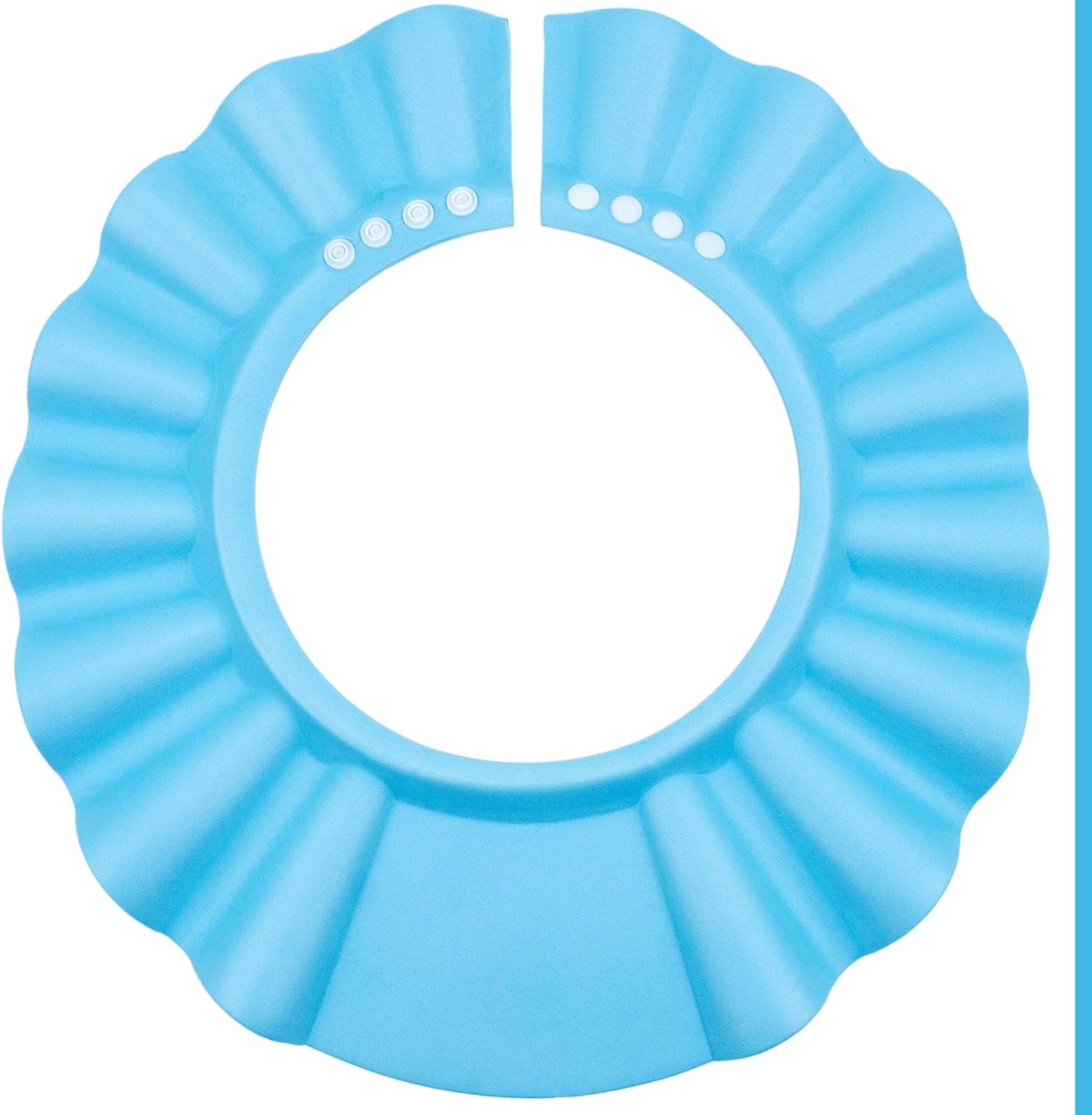 Shampoo Shower Cap for Kids with 4-sizes Clip-Closing, for 0-9 Years old Children