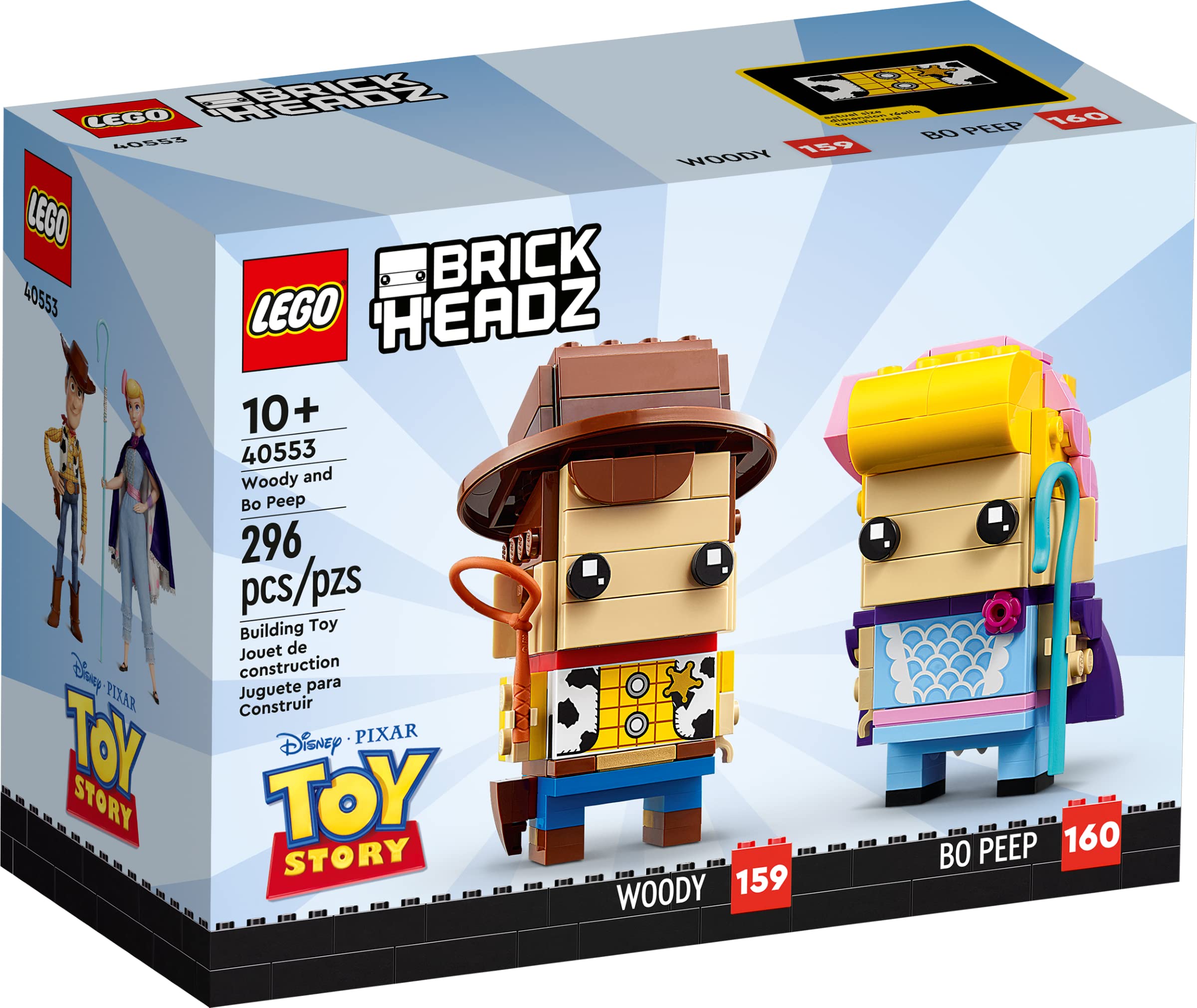 LEGO 40553 BrickHeadz Woody & Bo Peep
