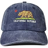 Hepandy Embroidered California Bear Hats
