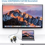 BLKing HDMI to VGA Cable 10ft 3m Digital to Analog Converter PC Laptop Monitor view 2