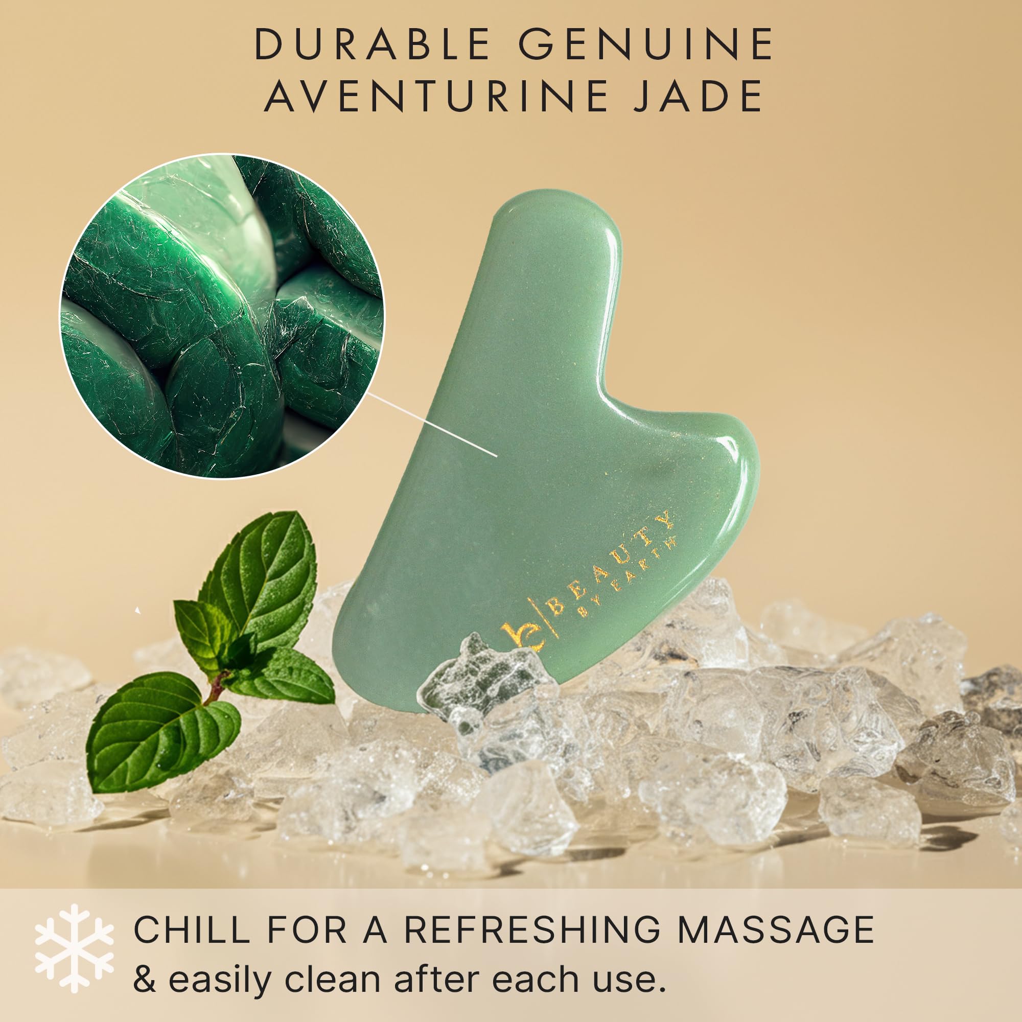 Jade Gua Sha Facial Tool