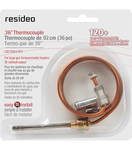 Q309A1970 Pilot Sensor Honeywell Q309A1970 Thermocouple - Pilot Flame