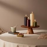 Bolsius Pillar Candles Dark Red 4-Pack 20 x 7 cm Unscented 75h view 3